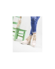 Women's Ginova Military Boots with Chains