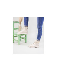 Women's Ginova Military Boots with Tachas