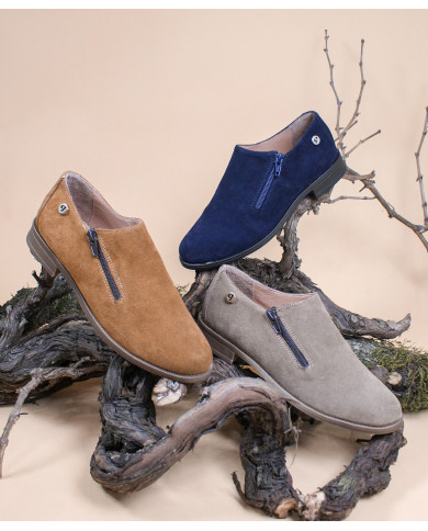 Sapatos de Senhora Ginova com Fecho na Lateral