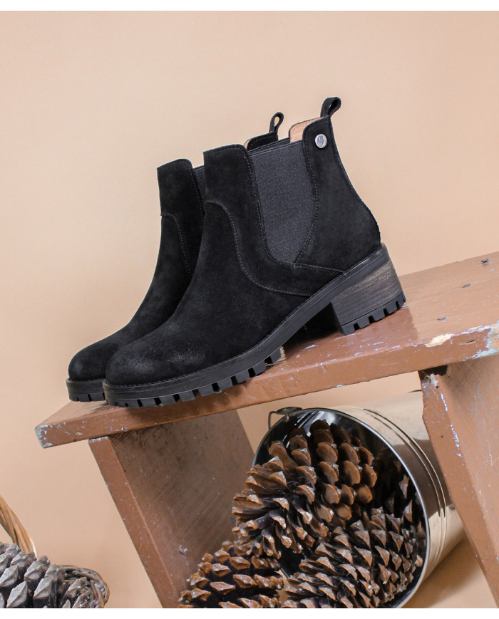 Botas de la Sra. Ginova con Elastic en los Laterales