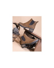 Botas de Senhora Ginova com Elástico nas Laterais