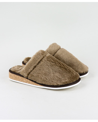 Ladies Ginova Bedroom Slippers in Pelo