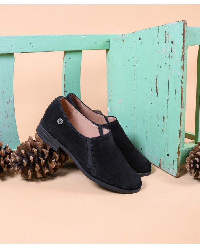 Sapatos Rasos Ginova com Elásticos