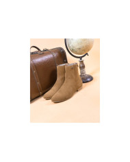 Botas de Senhora Ginova com Fecho Atrás