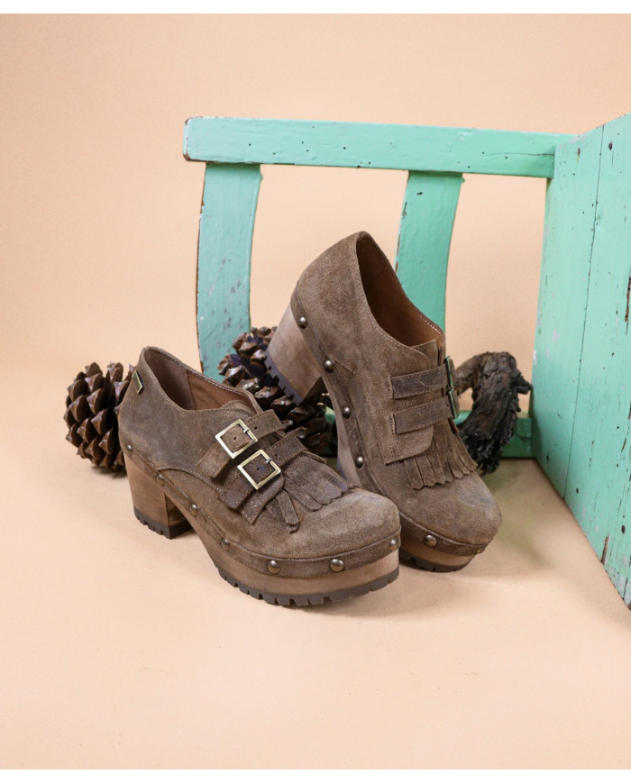 Damas Ginova Calcetines con Buckles