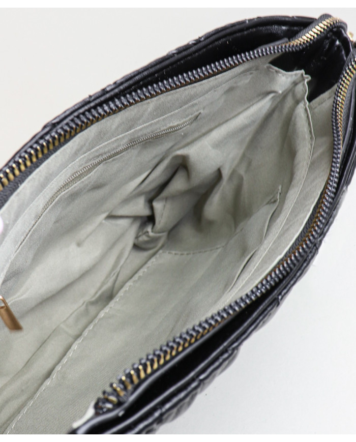 Mala Preta com Corrente para Senhora