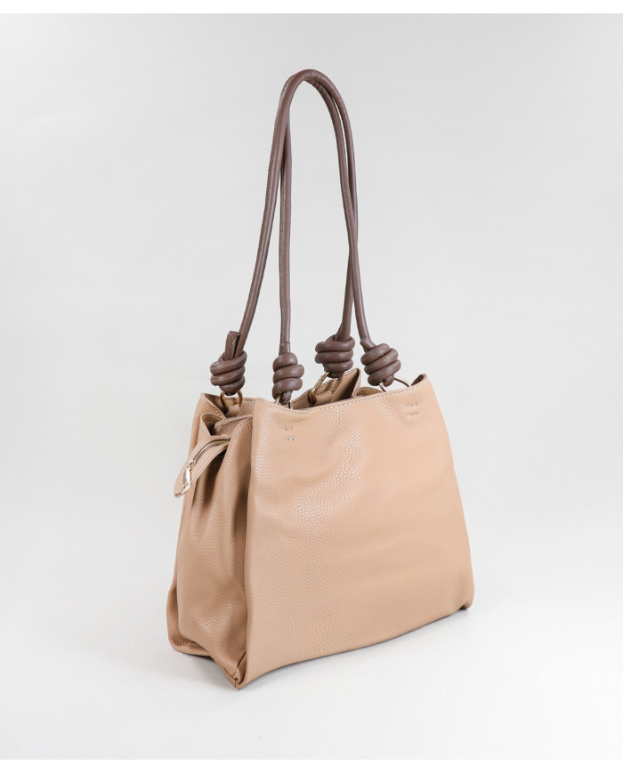 Lady Taupe case with 3 Partitions