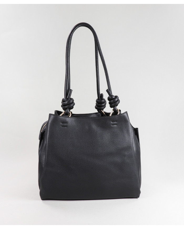 Lady's Bag in Black with 3 Partitions