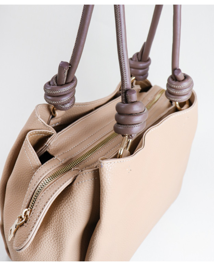 Lady Taupe case with 3 Partitions