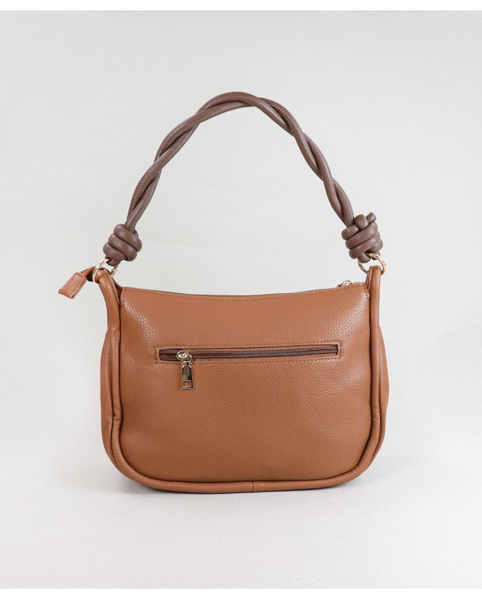 Lady Camel Bag with Pockets