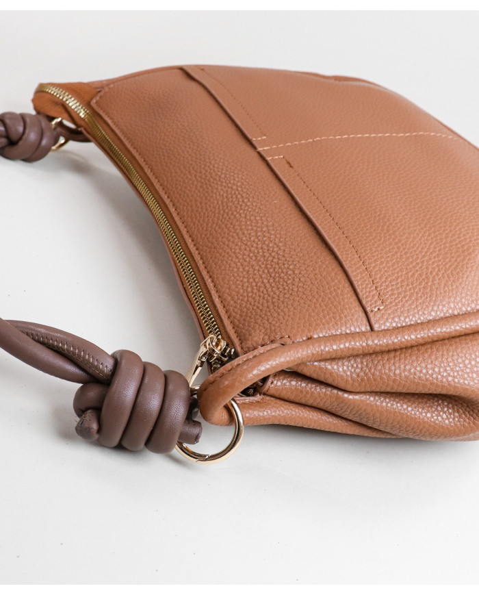 Mala de Senhora Camel com Bolsos