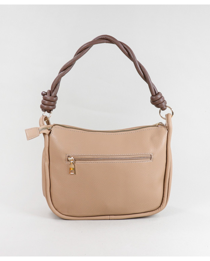 Mala de Senhora Taupe com Bolsos