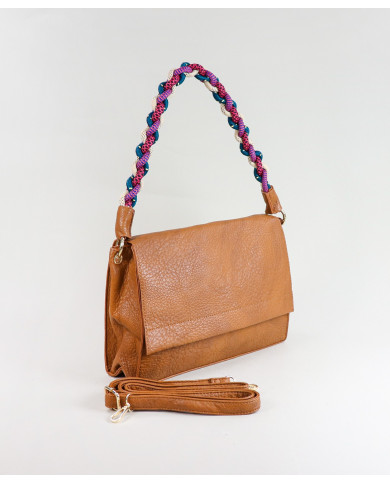 Lady Camel Bolsa con Manija Colorada