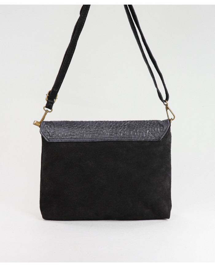 Black Leather Suitcase Madam