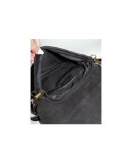 Black Leather Suitcase Madam