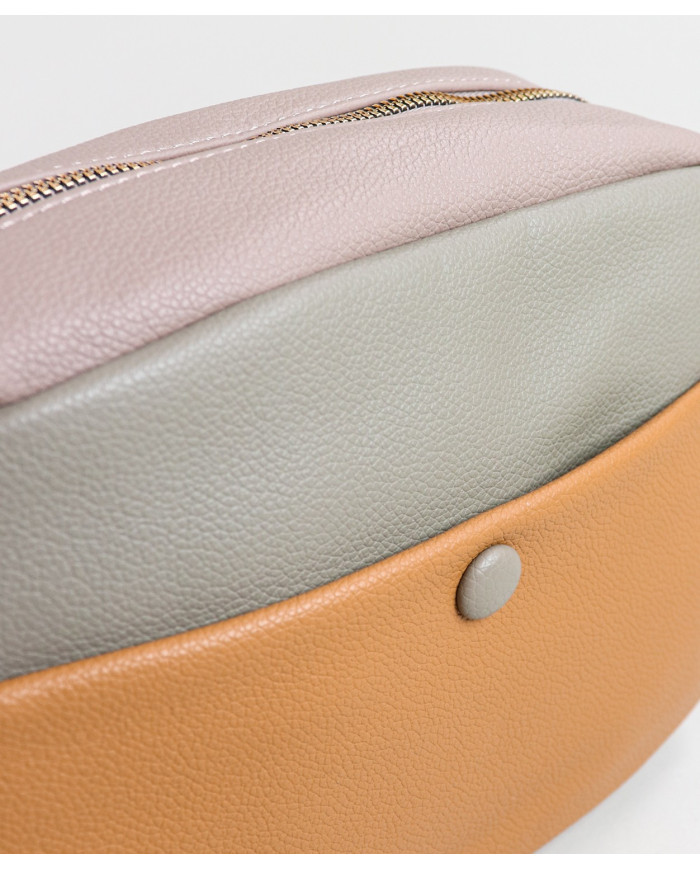 Caso de Tricolor Lady con bolsillo en el frente