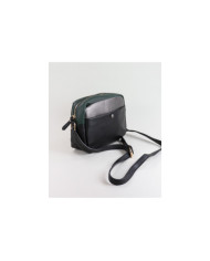 Tricolor Lady's Case with Pocket on the Front