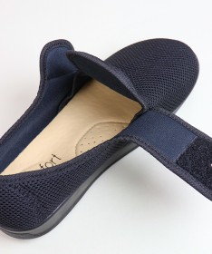 Sapatos com Tira em Velcro de Senhora Giconfort