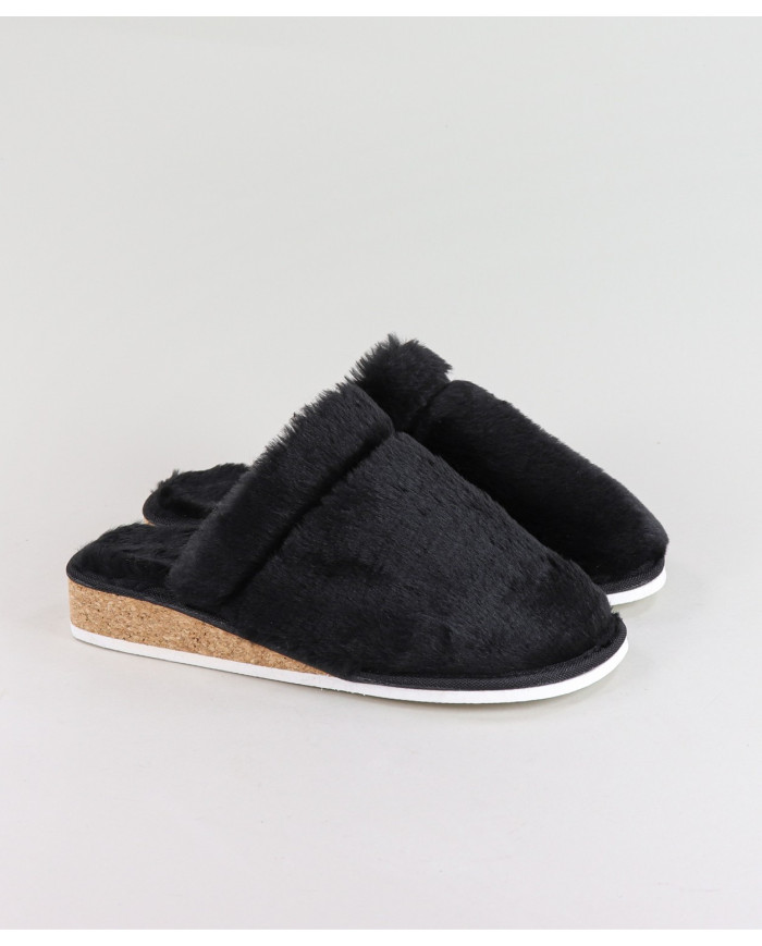 Ladies Ginova Bedroom Slippers in Pelo