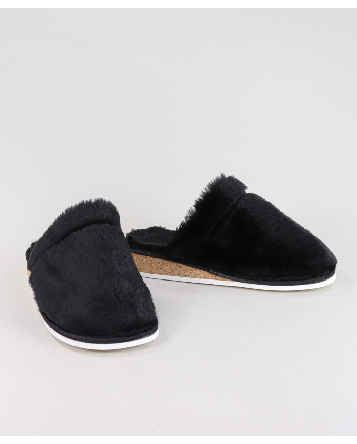 Ladies Ginova Bedroom Slippers in Pelo