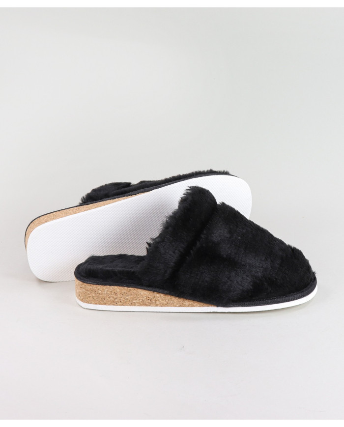 Ladies Ginova Bedroom Slippers in Pelo