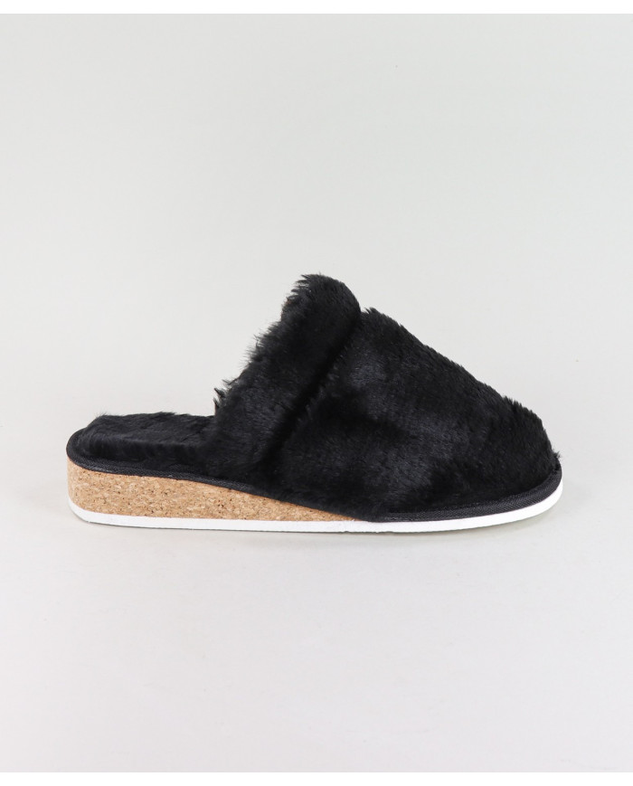 Ladies Ginova Bedroom Slippers in Pelo
