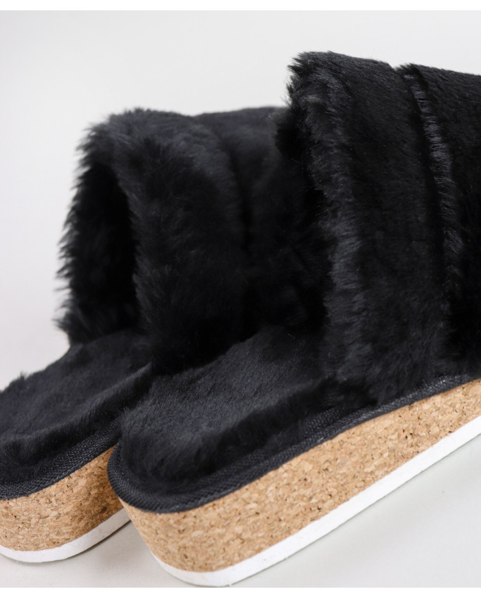 Ladies Ginova Bedroom Slippers in Pelo