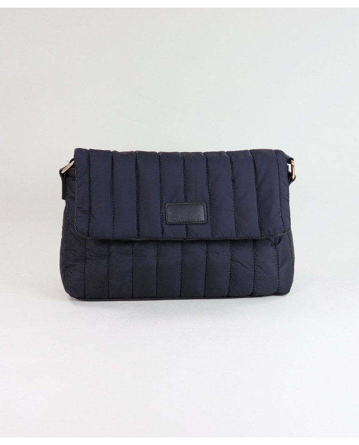 Lady's Black Mala Rectangular