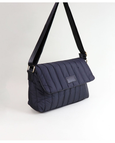 Lady's Black Mala Rectangular