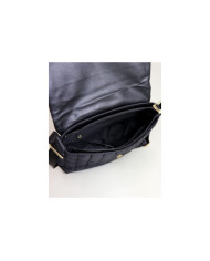 Lady's Black Mala Rectangular