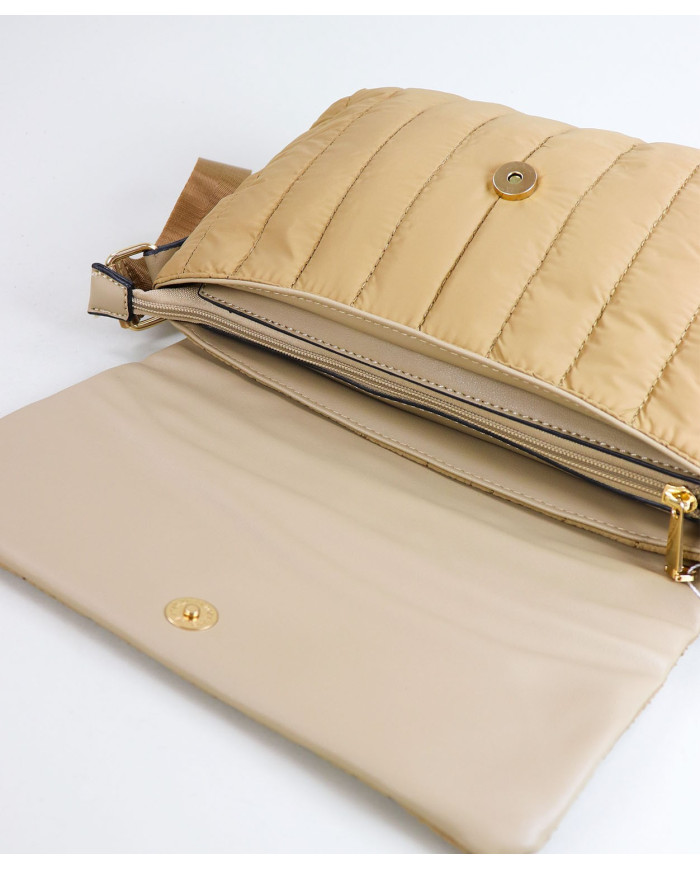 Mala Retangular Taupe de Senhora