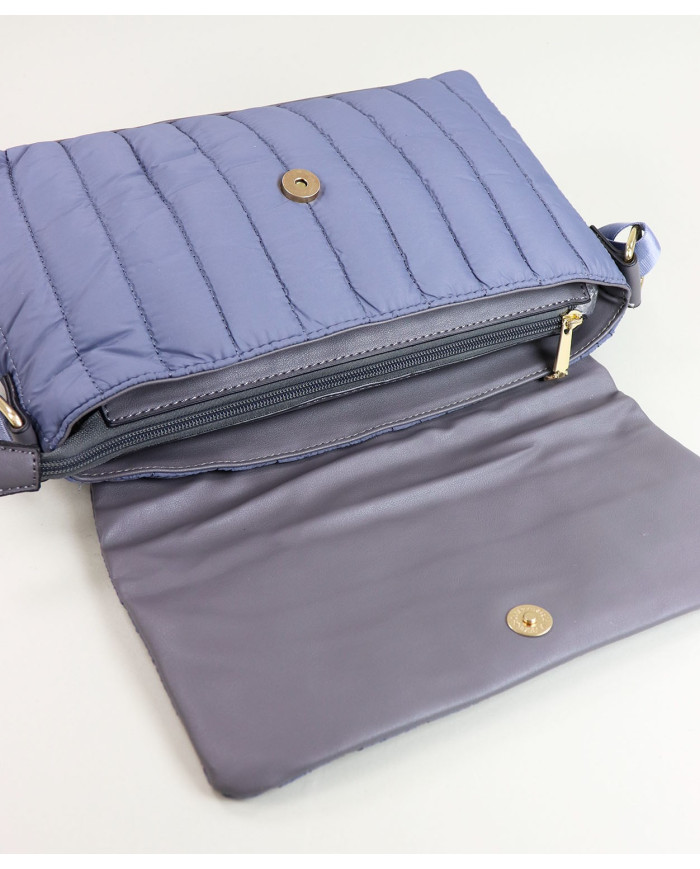 Blue Retangular Lady Bag