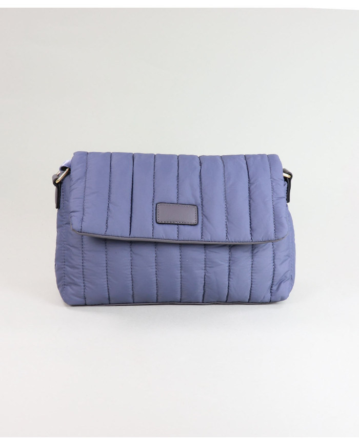 Blue Retangular Lady Bag