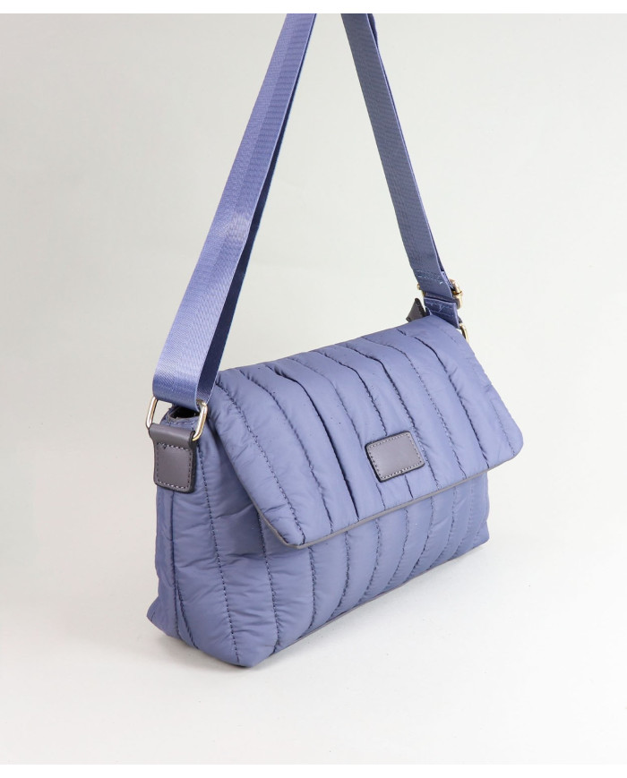 Blue Retangular Lady Bag