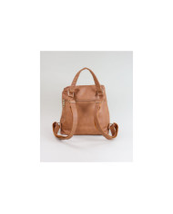 Camel backpack with 2 Ladies Front Clasps