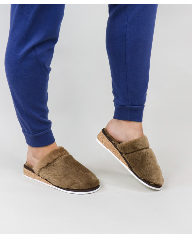 Ladies Ginova Bedroom Slippers in Pelo