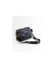 Paleta de hombro negro con bolsa frontal