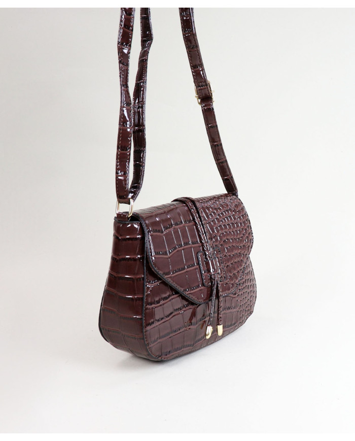 Mala Castanha Tiracolo para Lady