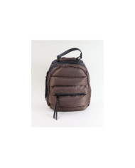 Brown Backpack with Ms. Almofada Texture