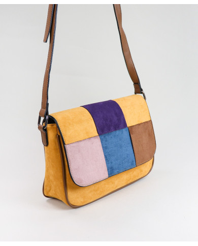 Lady's Bag Stripe to the Squares