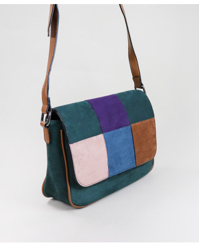 Lady's Bag Stripe to the Squares
