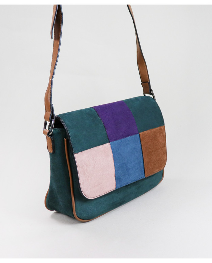 Lady's Bag Stripe to the Squares