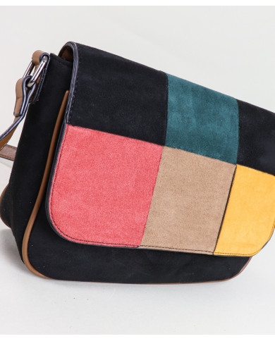 Lady's Bag Stripe to the Squares