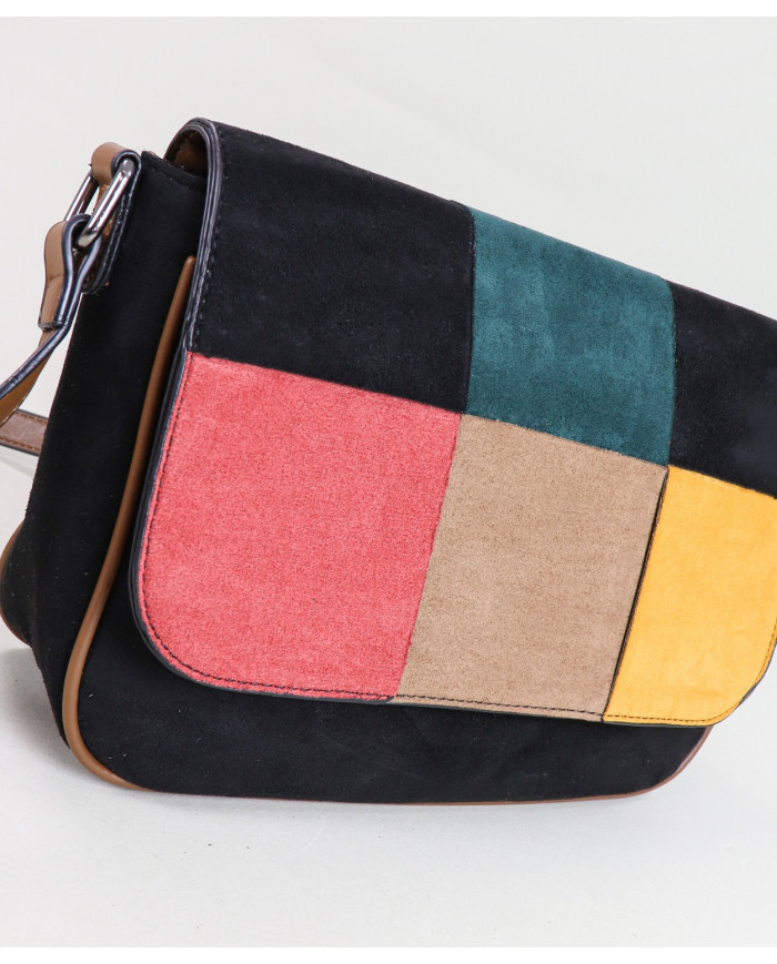 Lady's Bag Stripe to the Squares