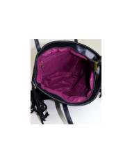 Mala Preta com Franjas de Senhora