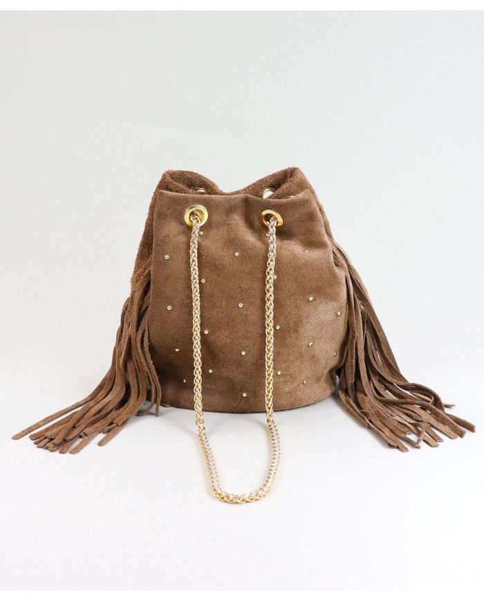 Taupe case with Lady's Golden Chain