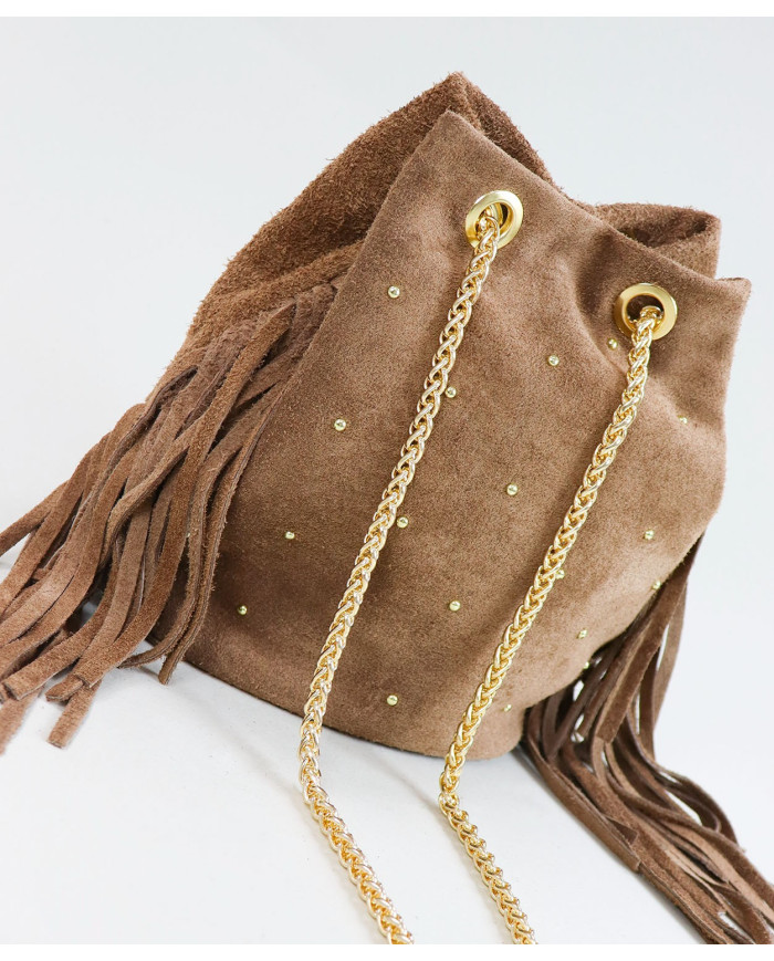 Taupe case with Lady's Golden Chain