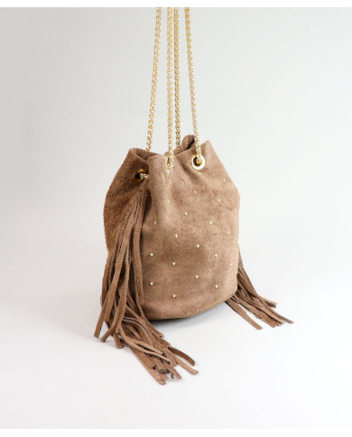Taupe case with Lady's Golden Chain