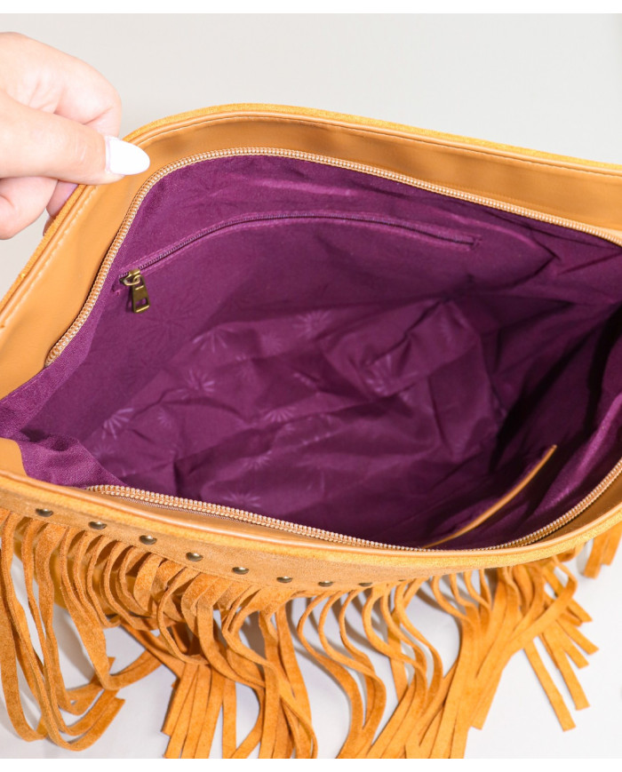 Lady's Bag Mustard with Oranges