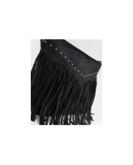 Mala de Senhora em Preto com Franjas